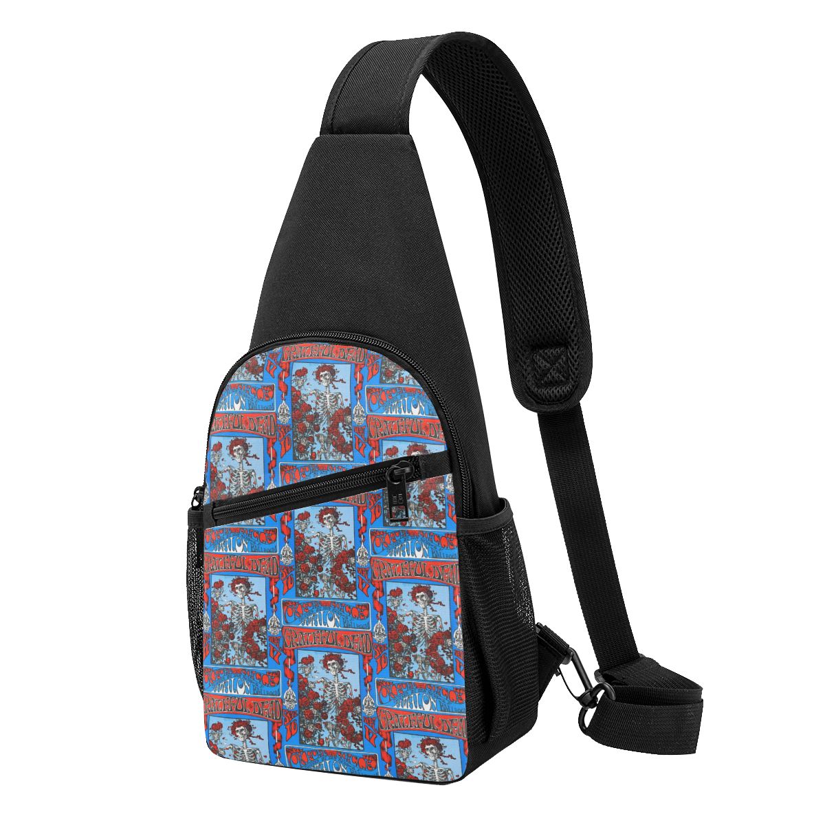 Sling Backpack Shoulder - Bolso de pecho Grateful Dead Rock