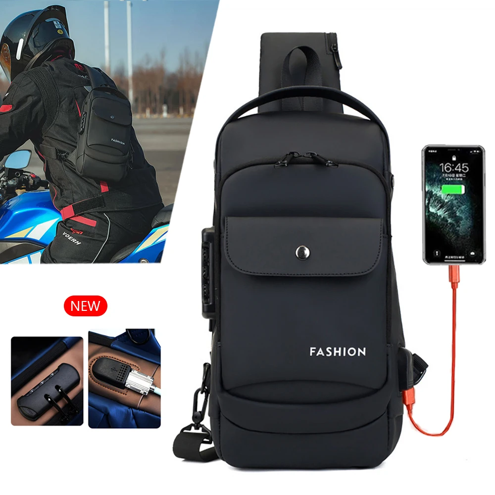 Travel Backpack Anti Theft - Bolso bandolera para hombre, tipo mochila,