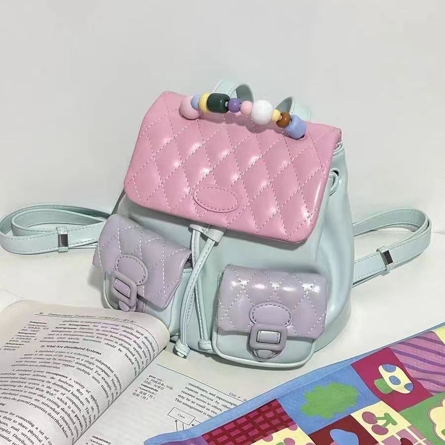 Leather Backpack Vintage - JIAERDI dulce lindo Y2k Mochila mujeres