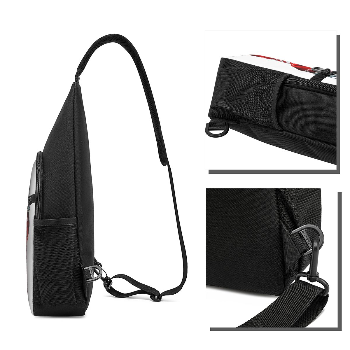Bolso de pecho Coca Cola para  - Sling Backpack Shoulder reseña y precio