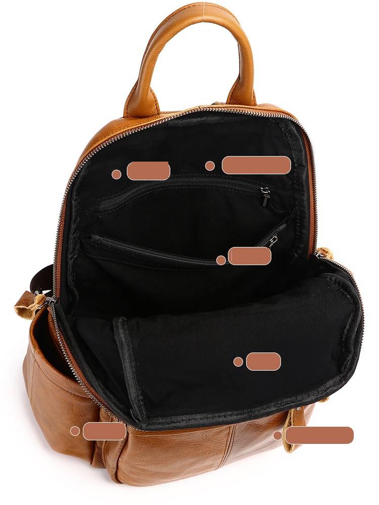 Mochila de cuero de vaca de pr - Fashion Backpack Women reseña y precio