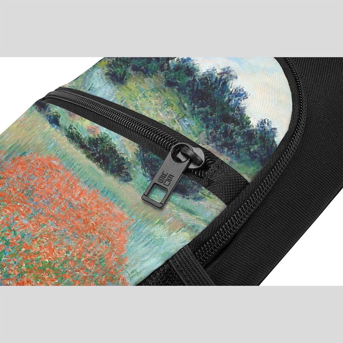 1885 Claude Monet Poppy Field  - Sling Backpack Shoulder reseña y precio