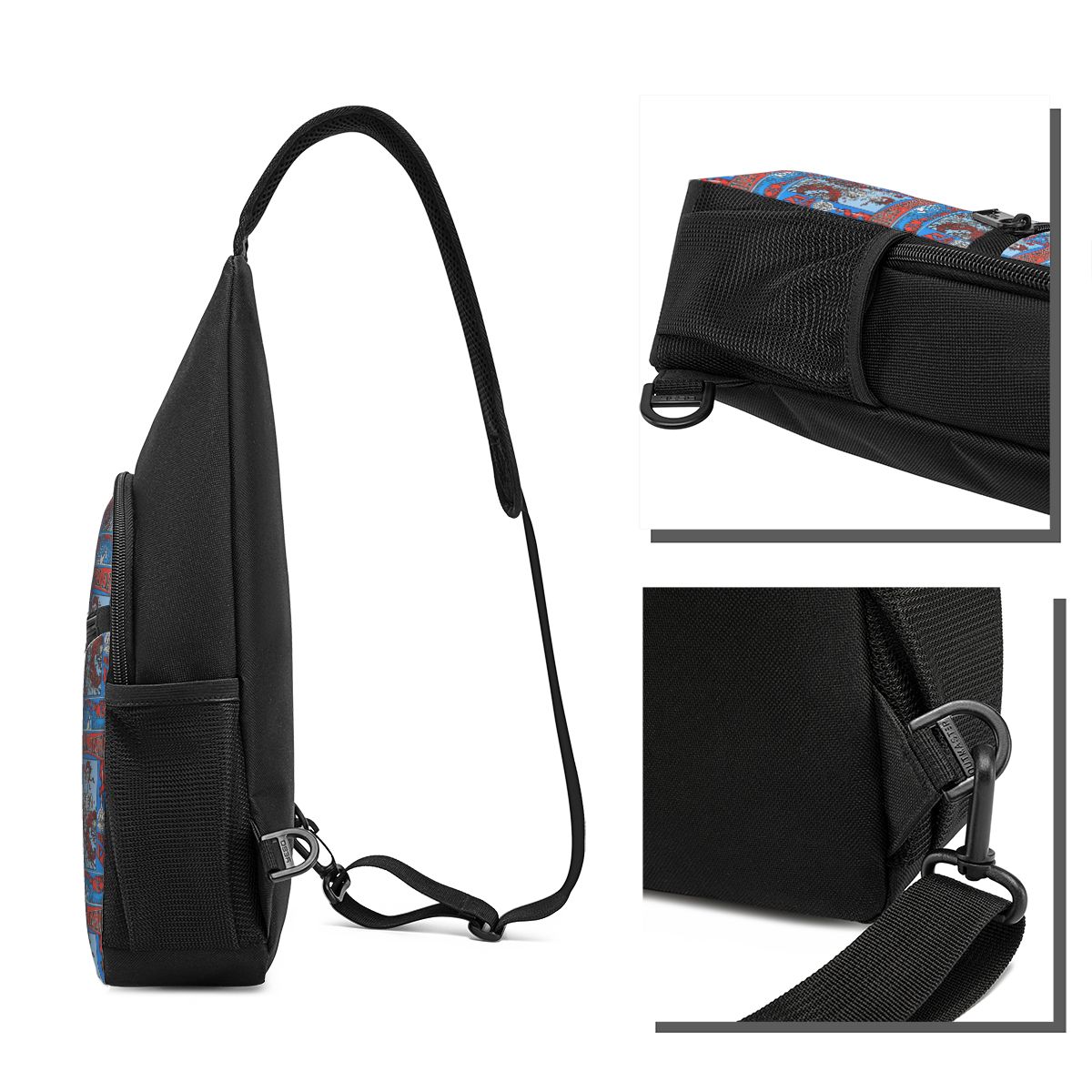 Bolso de pecho Grateful Dead R - Sling Backpack Shoulder reseña y precio