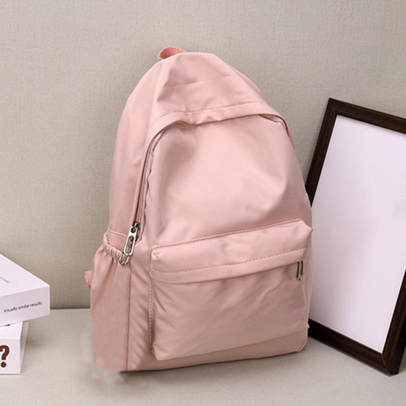 Mochila informal de color liso - Fashion Backpack Women reseña y precio