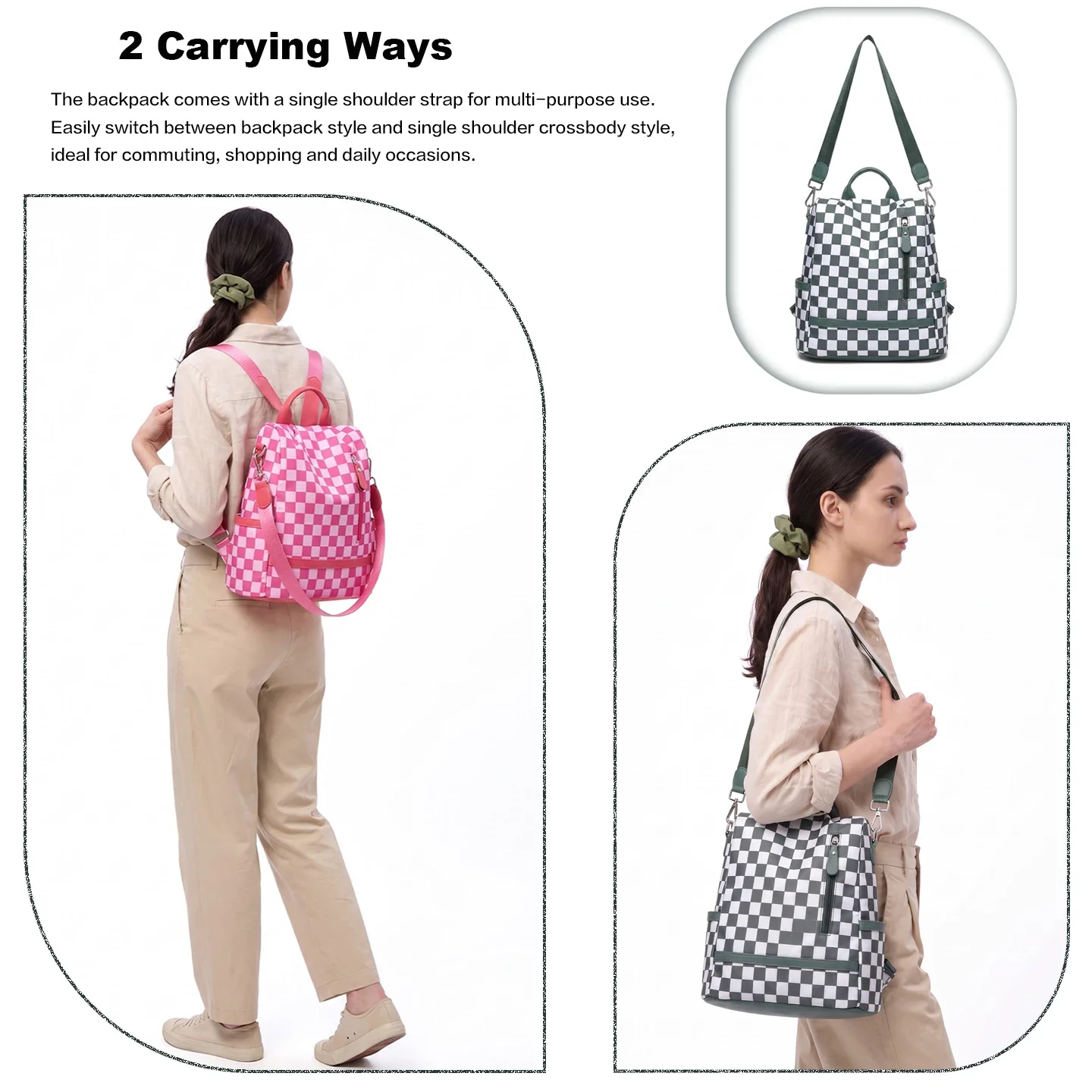 Mochila Oxford antirrobo para  - Travel Backpack Anti Theft reseña y precio