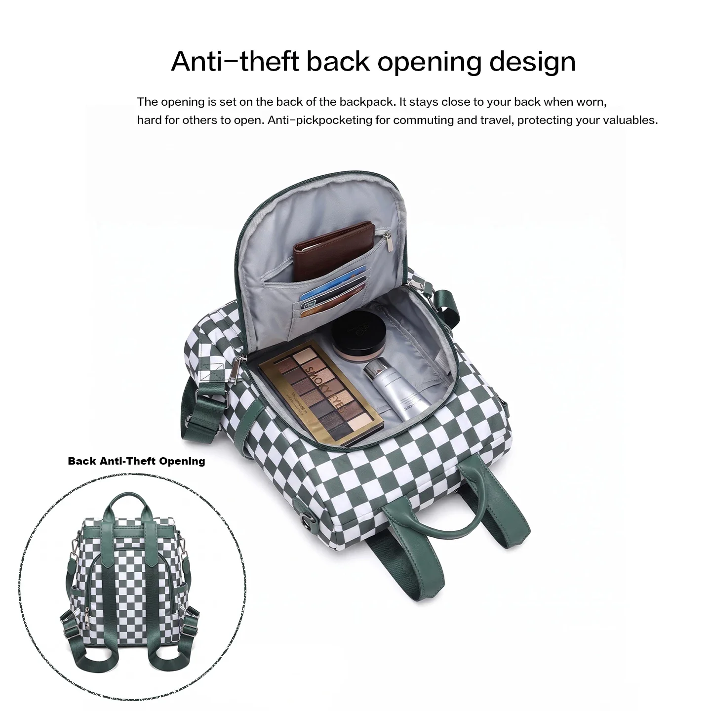Mochila Oxford antirrobo para  - Travel Backpack Anti Theft reseña y precio
